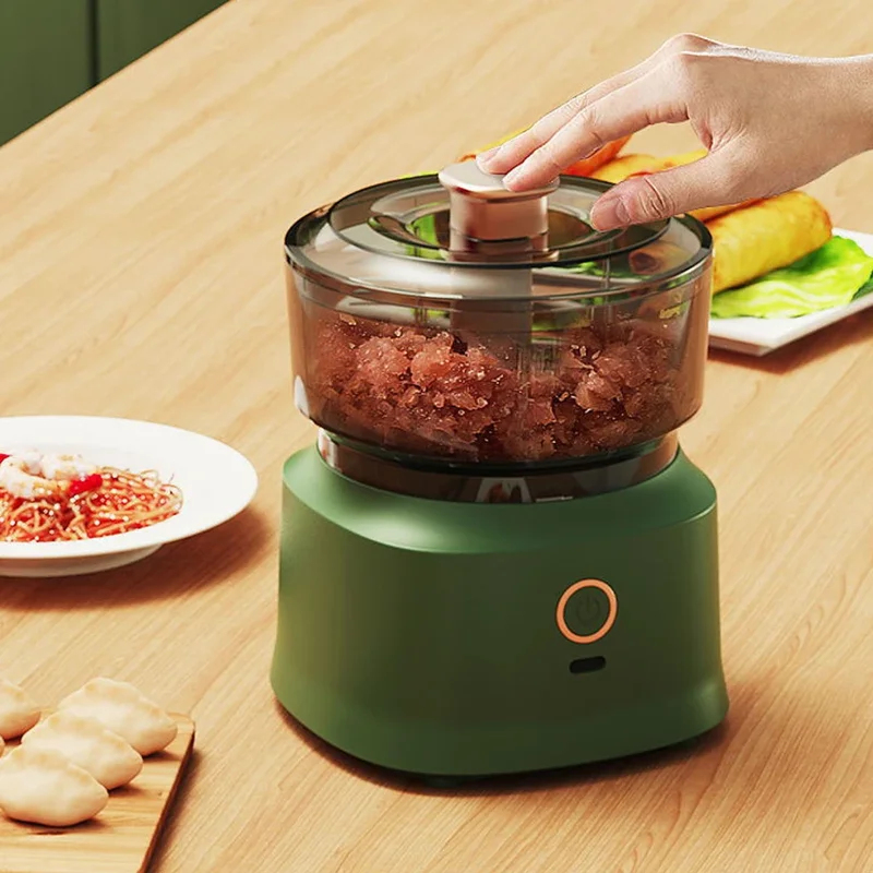 Baby Food Meat - Mini Vleesmolen Elektrische Knoflookstamper Multifunctionele Keuken
