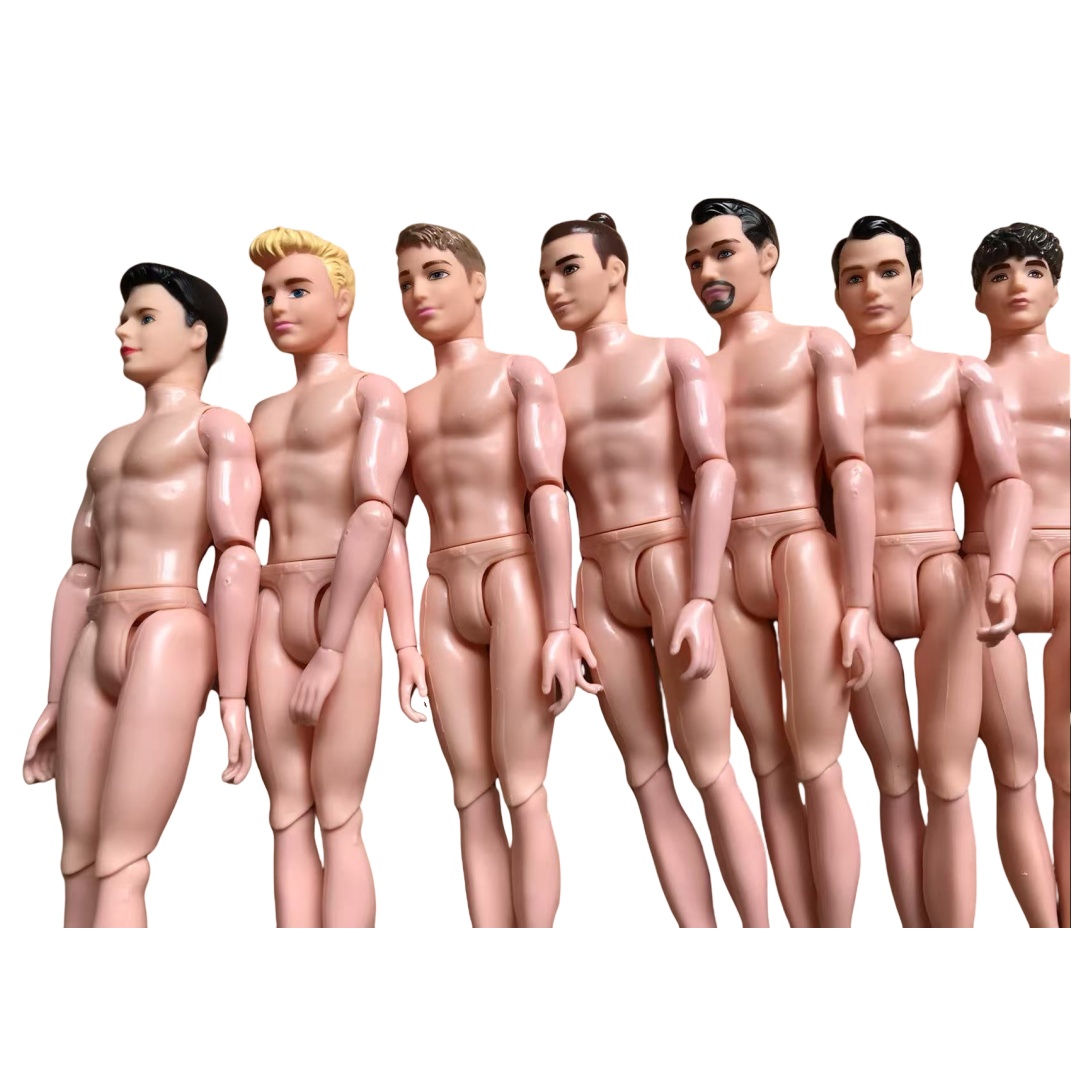 Baby Food Doll - 1/6 Mannelijke Pop Knap Gezicht Multi-Gewrichten