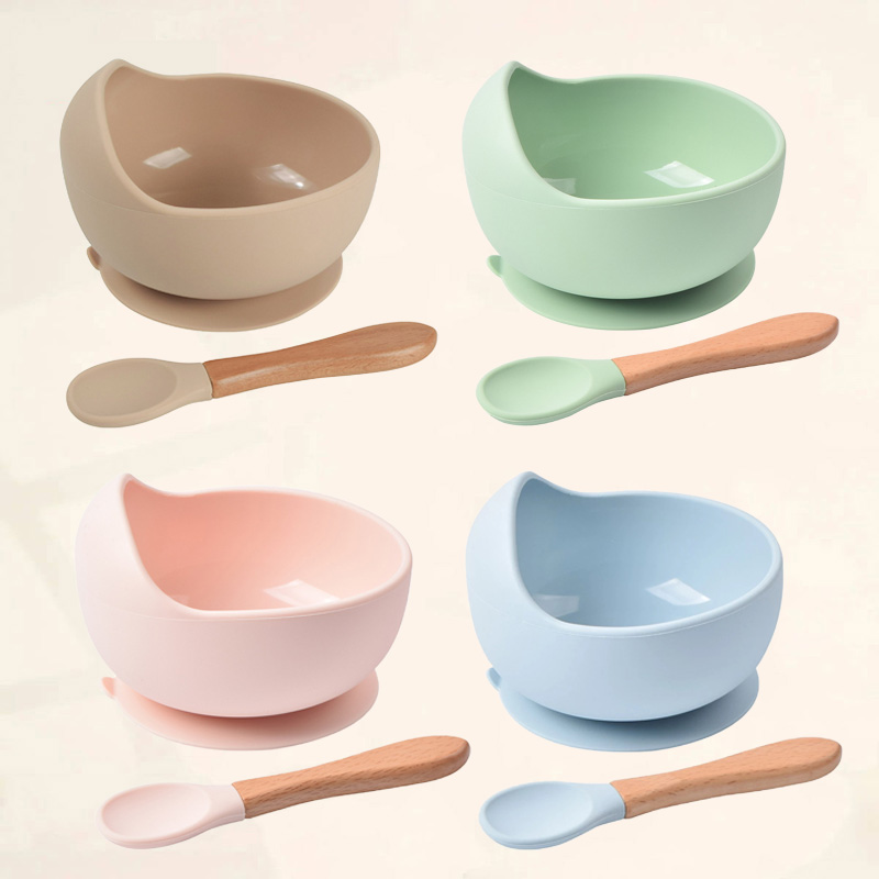 Baby Food Tracker - Food Grade Siliconen Babyvoeding Kom Set