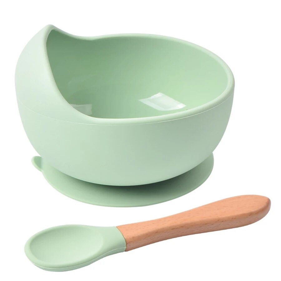 Baby Food Tracker - Hoge kwaliteit morsbestendige siliconen voerbak Babygerechten