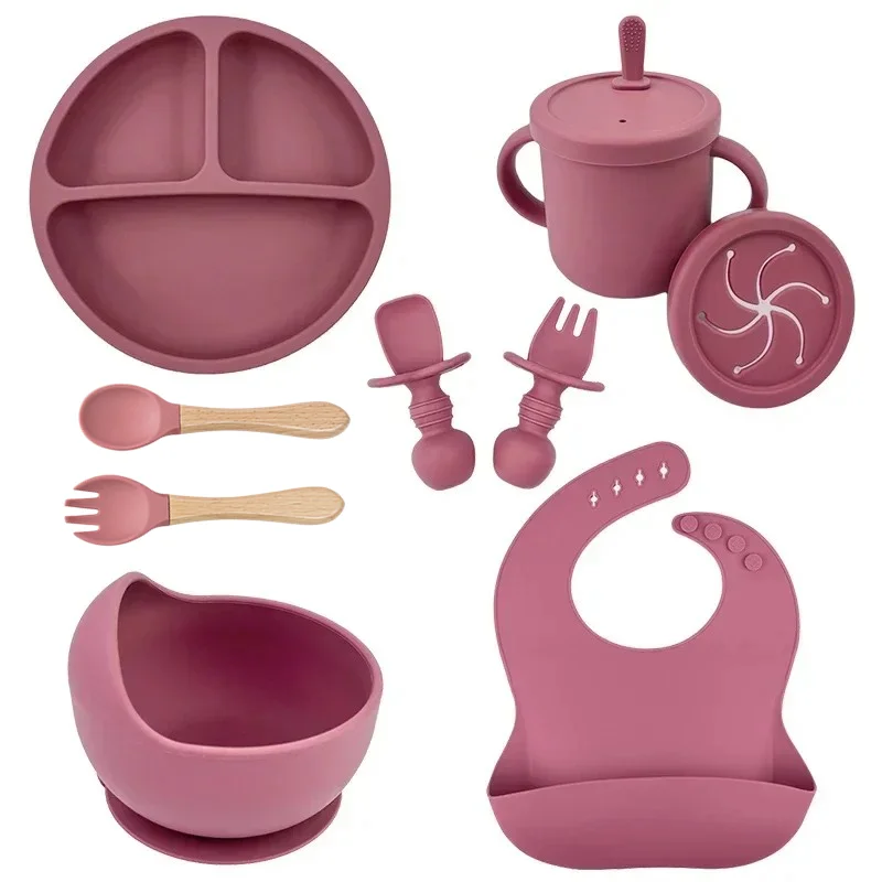 Baby Food Jars - Food Grade Siliconen Kind Schotel Set