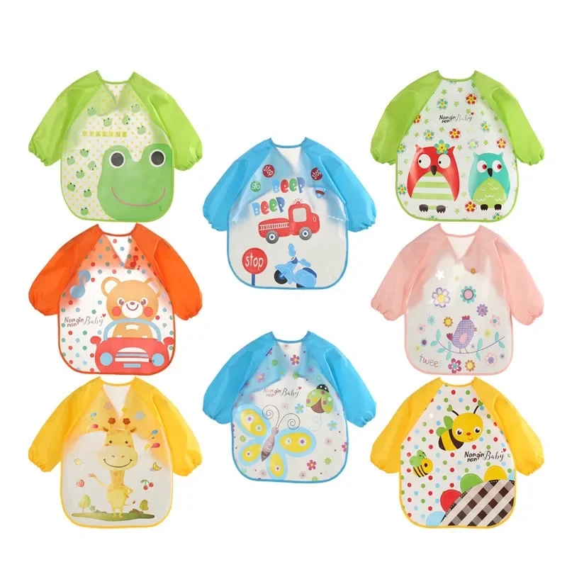 Bib Long Sleeve - Waterdichte EVA Baby Slabbetjes met volledige