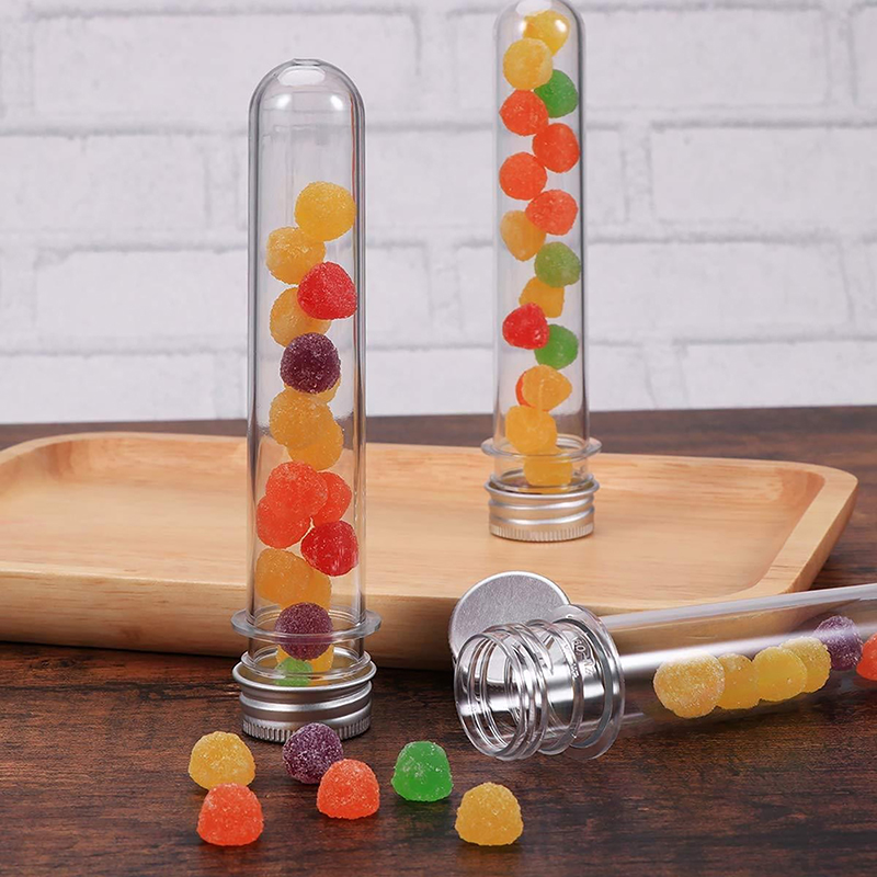 Baby Food Jars - 1/5 Stuks Plastic Lab Reageerbuizen Transparante