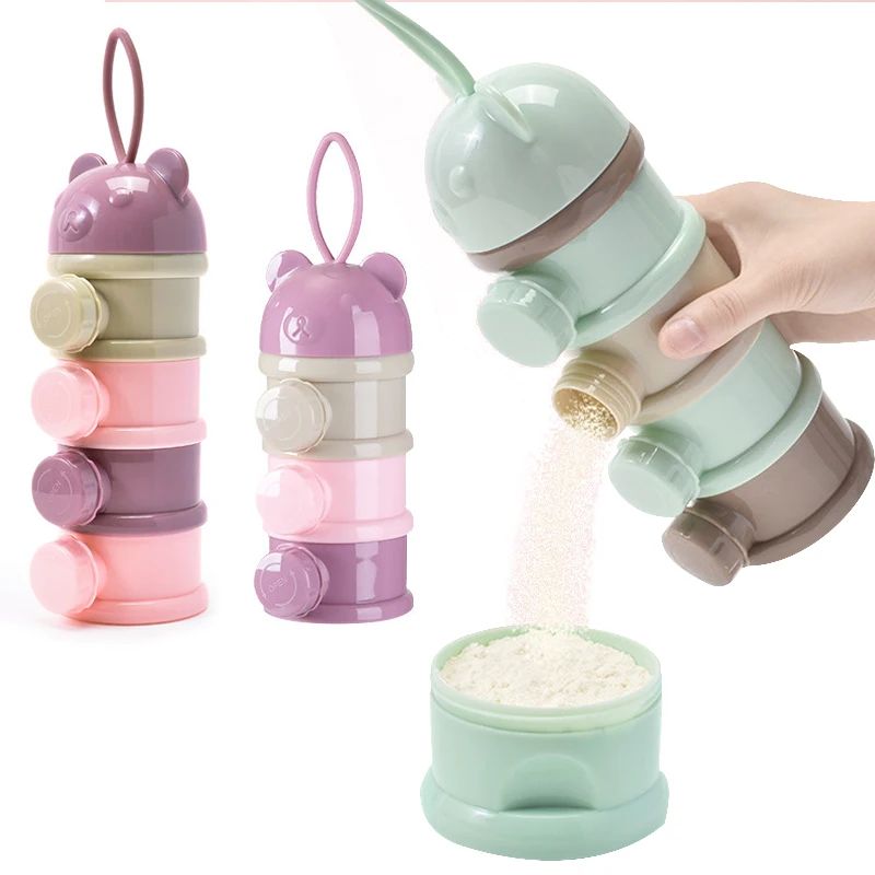 Baby Food Zone - 3/4 Layer Baby Draagbare Babyvoeding Opbergdoos