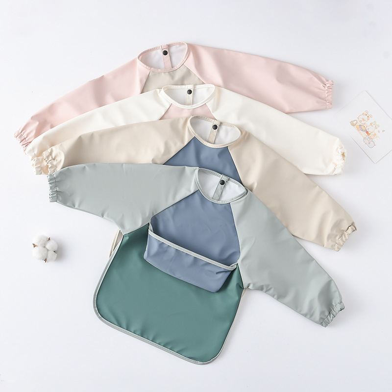 Kinderbaby PU-slabbetjes met l - Bib Long Sleeve recensie en prijs