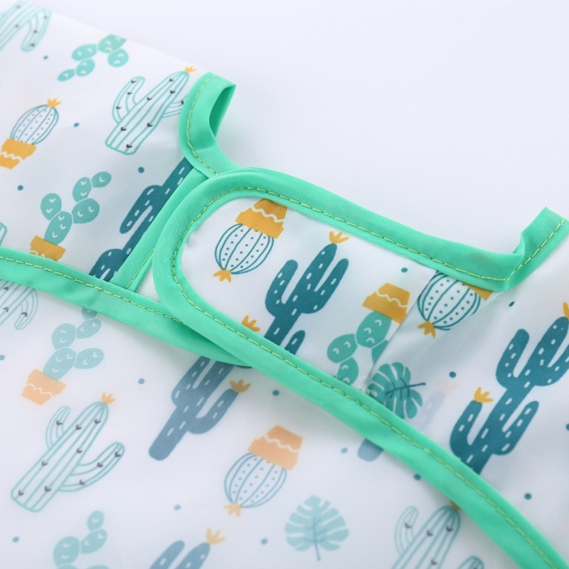 Baby siliconen cartoon slabbet - Bib Long Sleeve recensie en prijs
