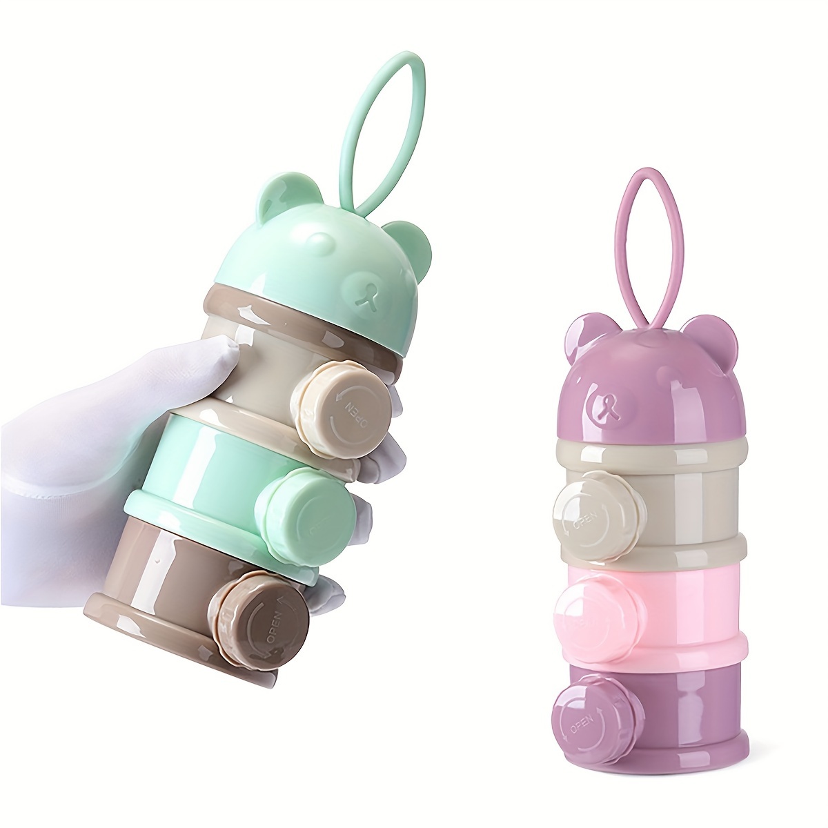 Babymelkpoedercontainer met gr - Baby Food Glass Jar recensie en prijs