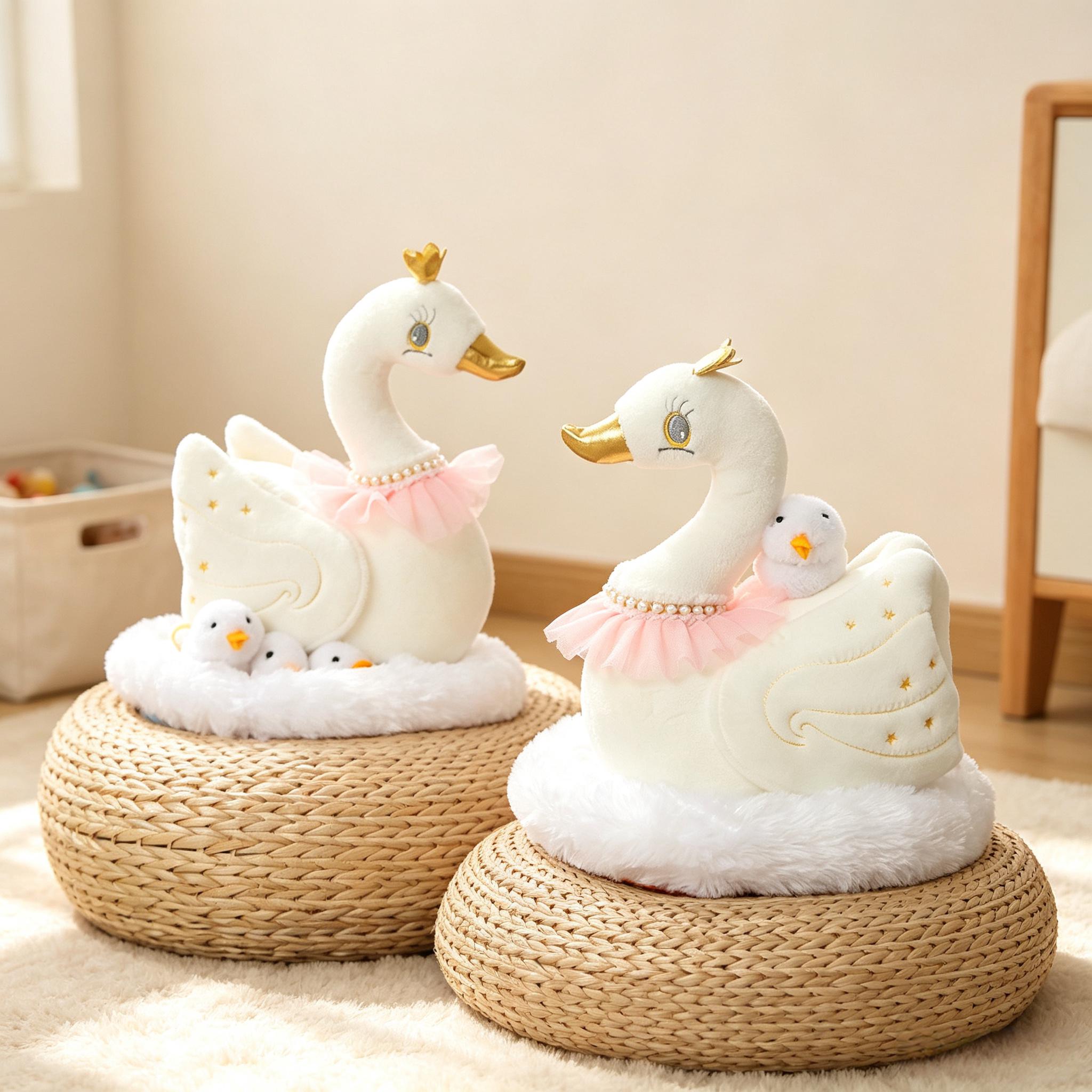 Kawaii Gesimuleerde Zwanenfami - Baby Food Nestum recensie en prijs