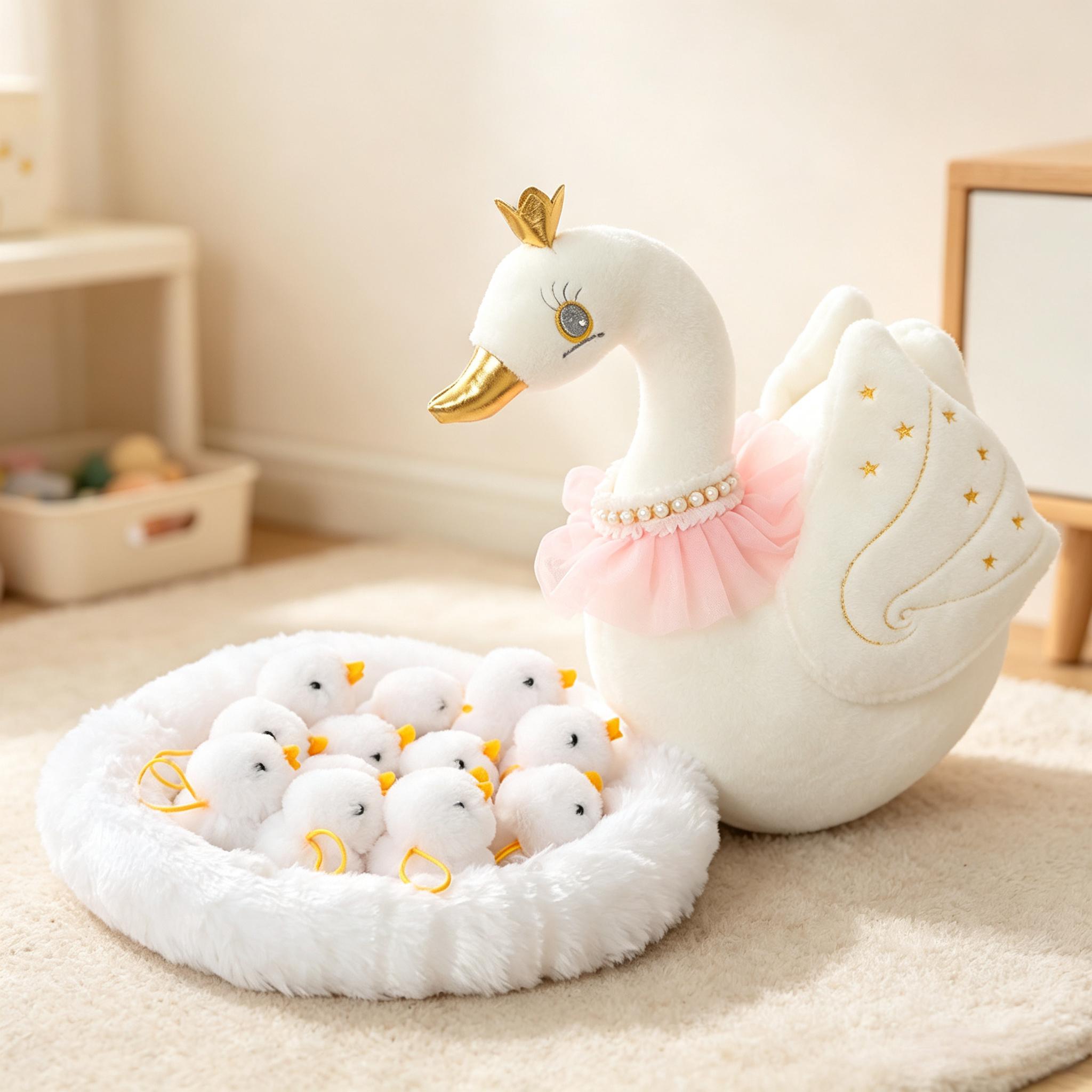 Kawaii Gesimuleerde Zwanenfami - Baby Food Nestum recensie en prijs