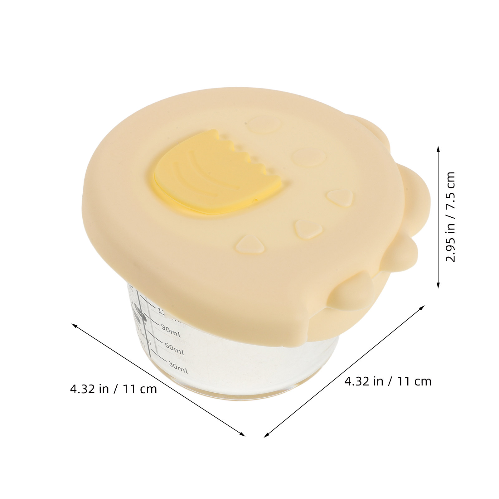 2 stuks glazen babyvoedsel bew - Baby Food Glass Jar recensie en prijs