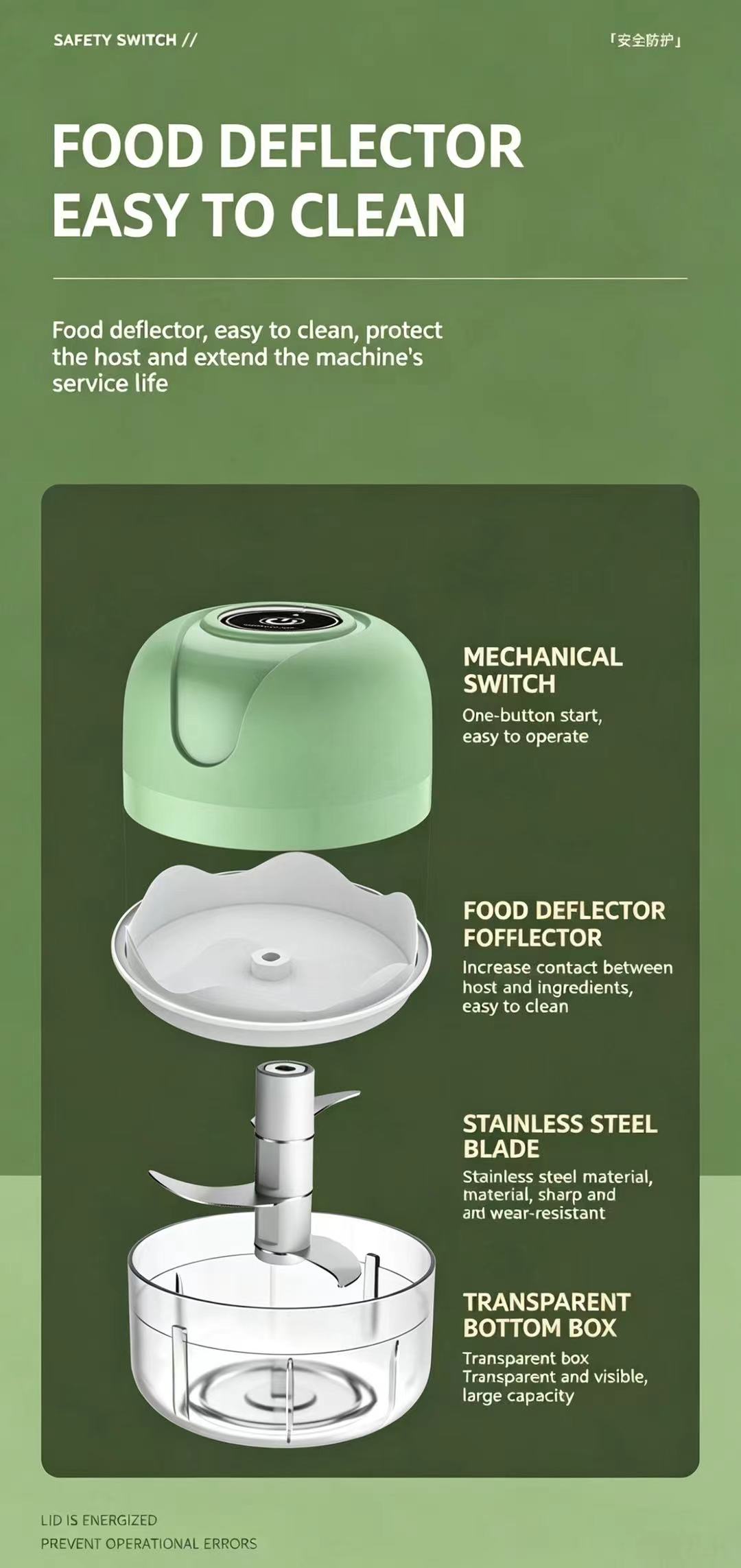 23W USB Oplaadbare Elektrische - Baby Food Meat recensie en prijs