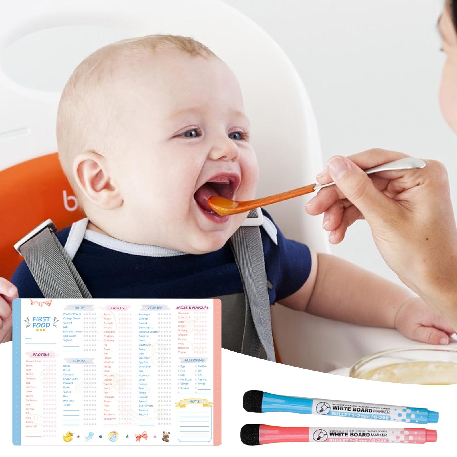 Baby First Foods checklist Mag - Baby Food Tracker recensie en prijs