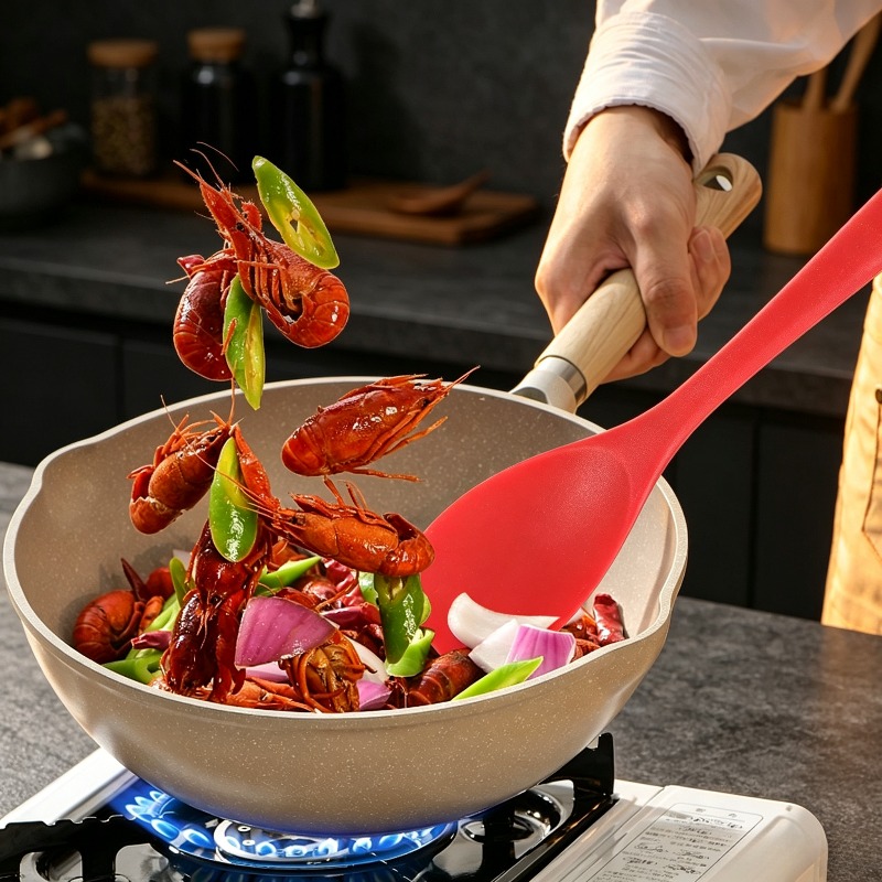 Voedselveilige siliconen spate - Baby Food Utensils Set recensie en prijs