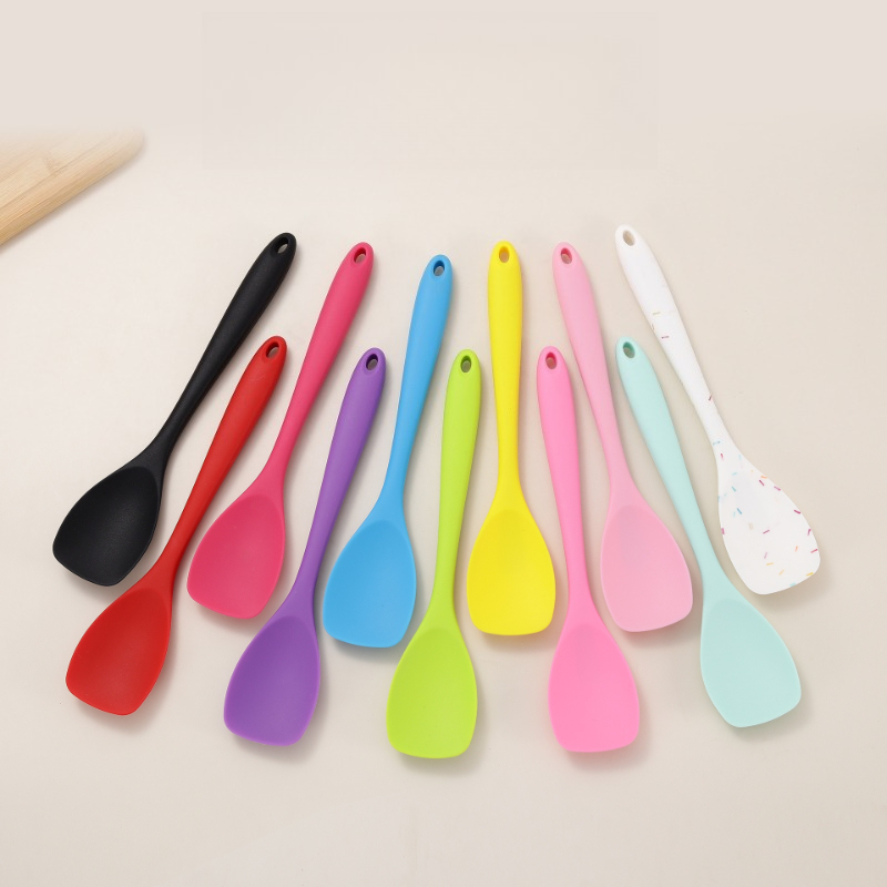 Voedselveilige siliconen spate - Baby Food Utensils Set recensie en prijs