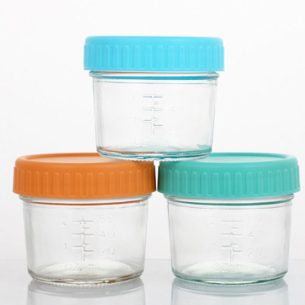 6 stuks multifunctionele glaze - Baby Food Jars recensie en prijs