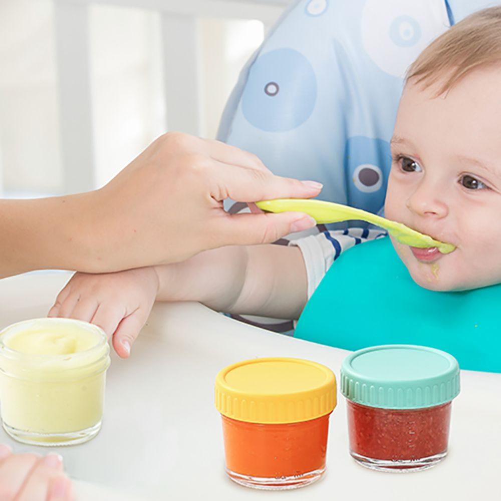 6 stuks glazen babyvoedingpot  - Baby Food Jars recensie en prijs