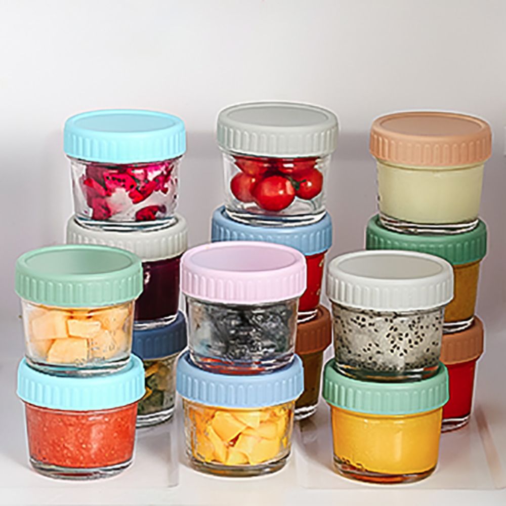 6 stuks glazen babyvoedingspot - Baby Food Jars recensie en prijs
