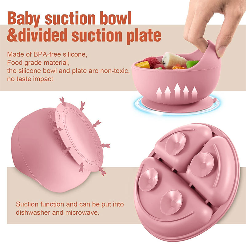 Kinderen Siliconen Servies Set - Baby Food Tracker recensie en prijs