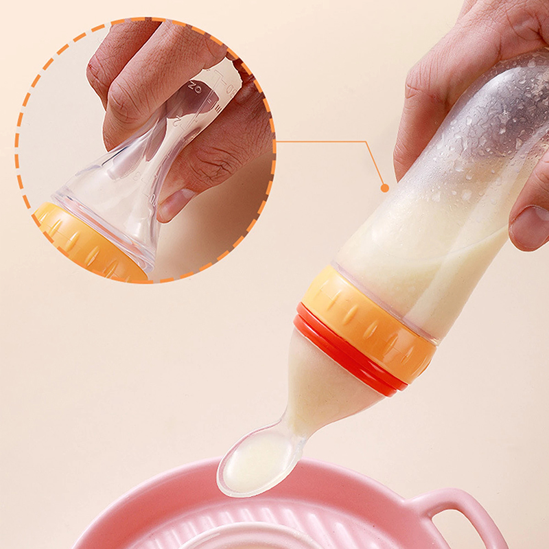Knijpen Zuigfles Siliconen Pas - Baby Food Jars recensie en prijs