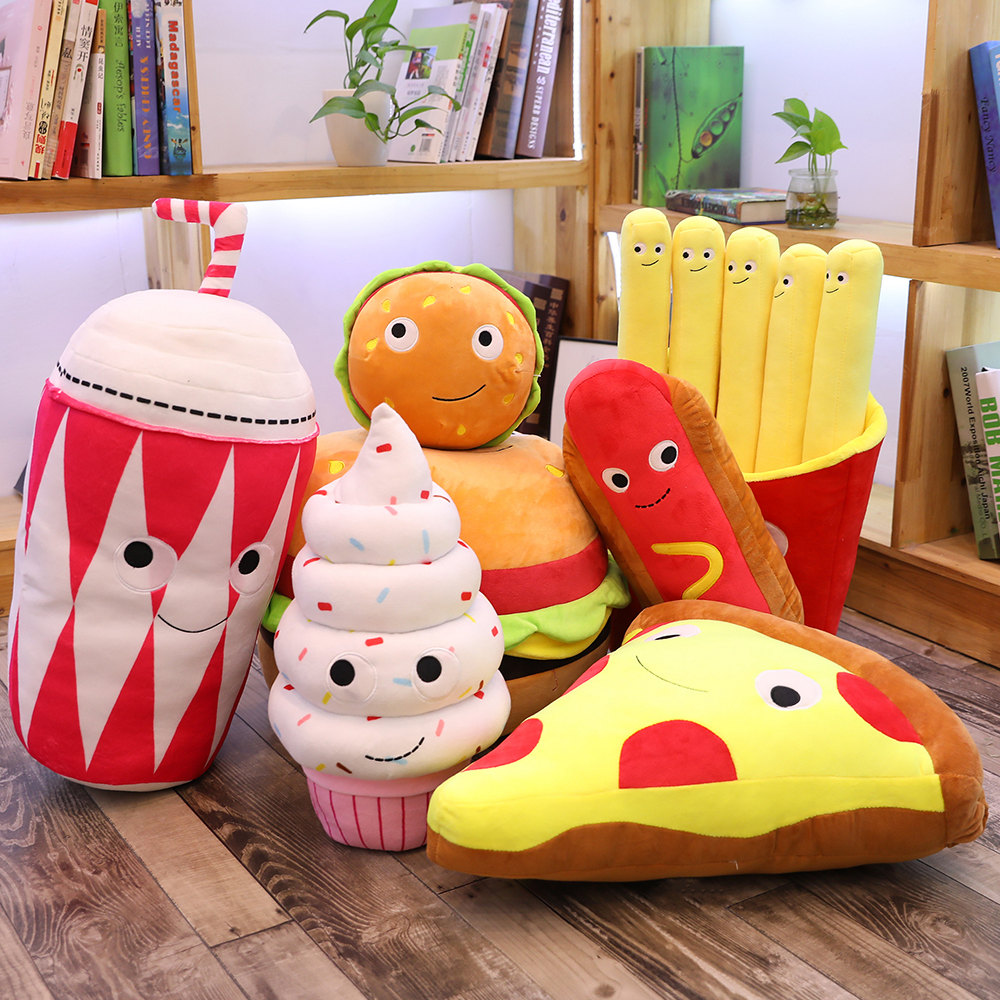 Pluche Hamburger Pizza Speelgo - Baby Food Doll recensie en prijs
