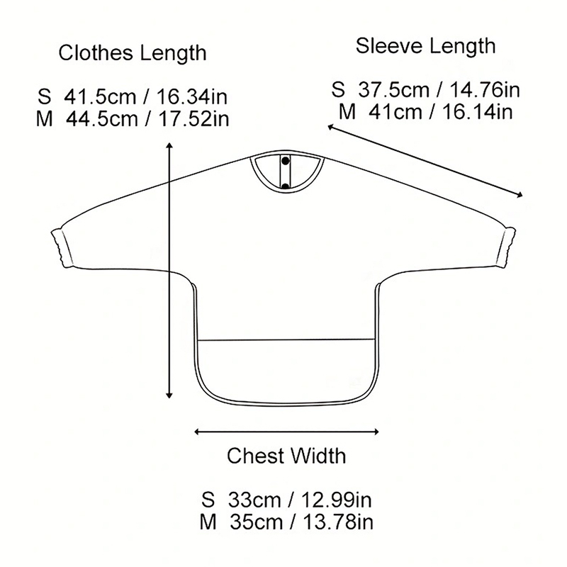Slabbers Spuugdoekje Effen Kle - Bib Long Sleeve recensie en prijs