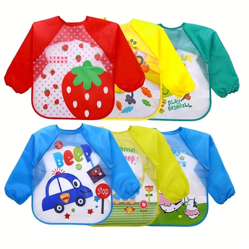 Waterdichte EVA Baby Slabbetje - Bib Long Sleeve recensie en prijs