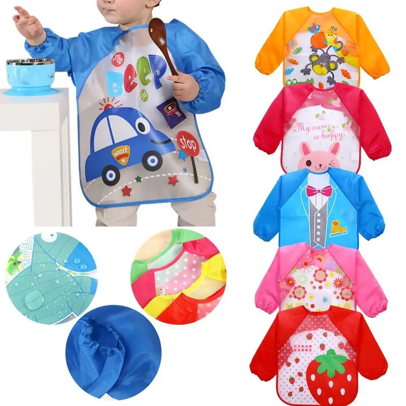 Waterdichte EVA Baby Slabbetje - Bib Long Sleeve recensie en prijs