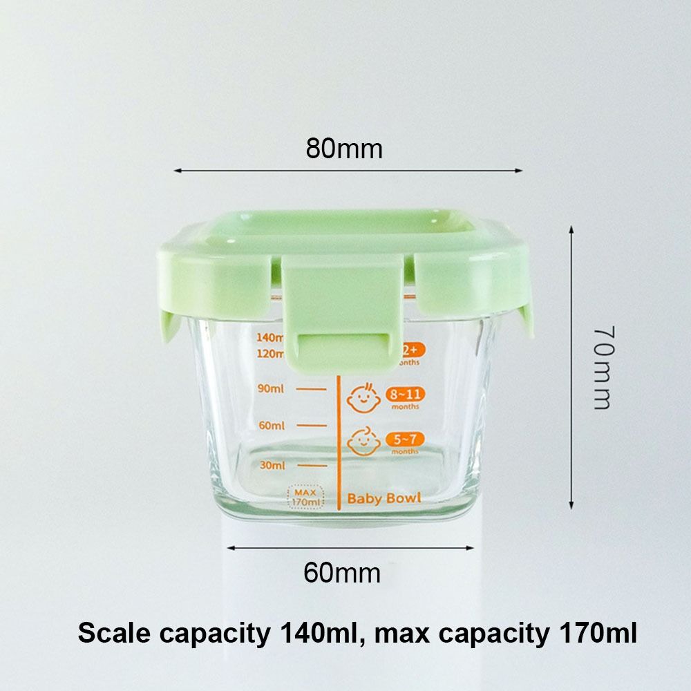 Nieuwe 170 ml voedsel opbergdo - Baby Food Jars recensie en prijs