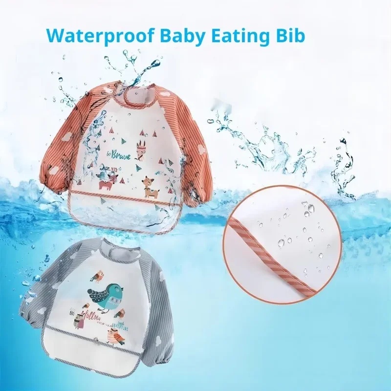 1-5 Stuks For1-3Year Baby Lang - Bib Long Sleeve recensie en prijs