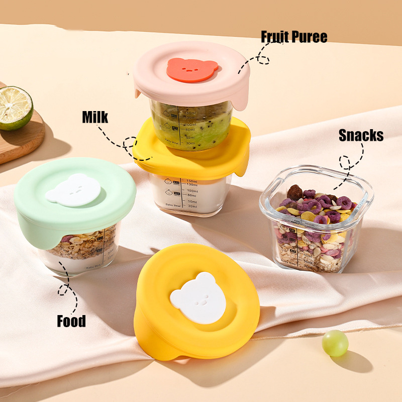 180ml Glazen Babyvoeding Opsla - Baby Food Glass Jar recensie en prijs
