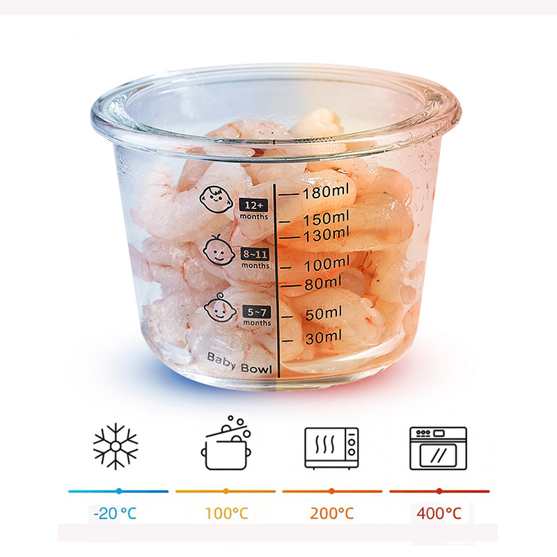 180ml Glazen Babyvoeding Opsla - Baby Food Glass Jar recensie en prijs