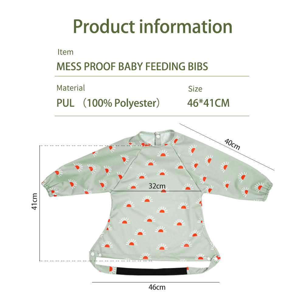 HappyFlute Nieuw tafelgebruik  - Bib Long Sleeve recensie en prijs