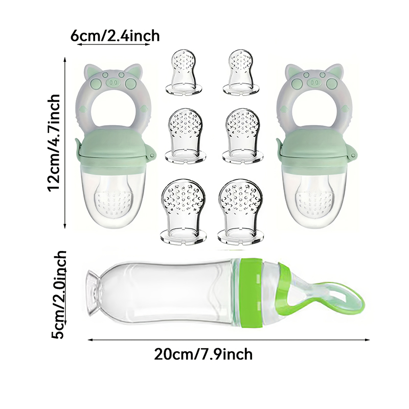9 stuks voedingsbestek: 1 sili - Baby Food Jars recensie en prijs