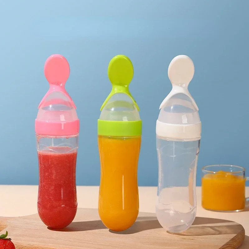 Veilige zuigfles Lepel Melkfle - Baby Food Jars recensie en prijs