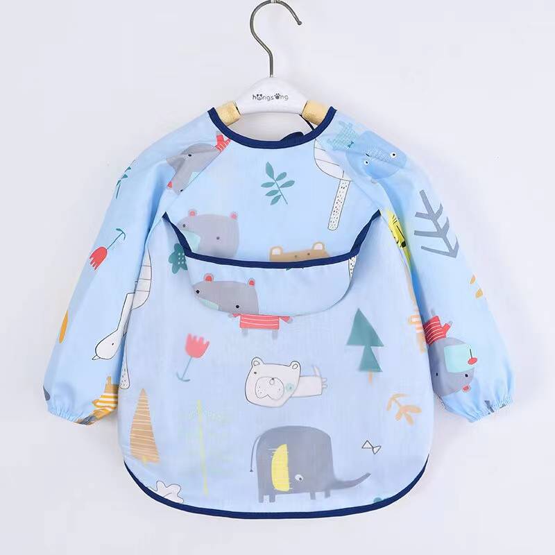 Kinderslabbetjes Peuter Waterd - Bib Long Sleeve recensie en prijs