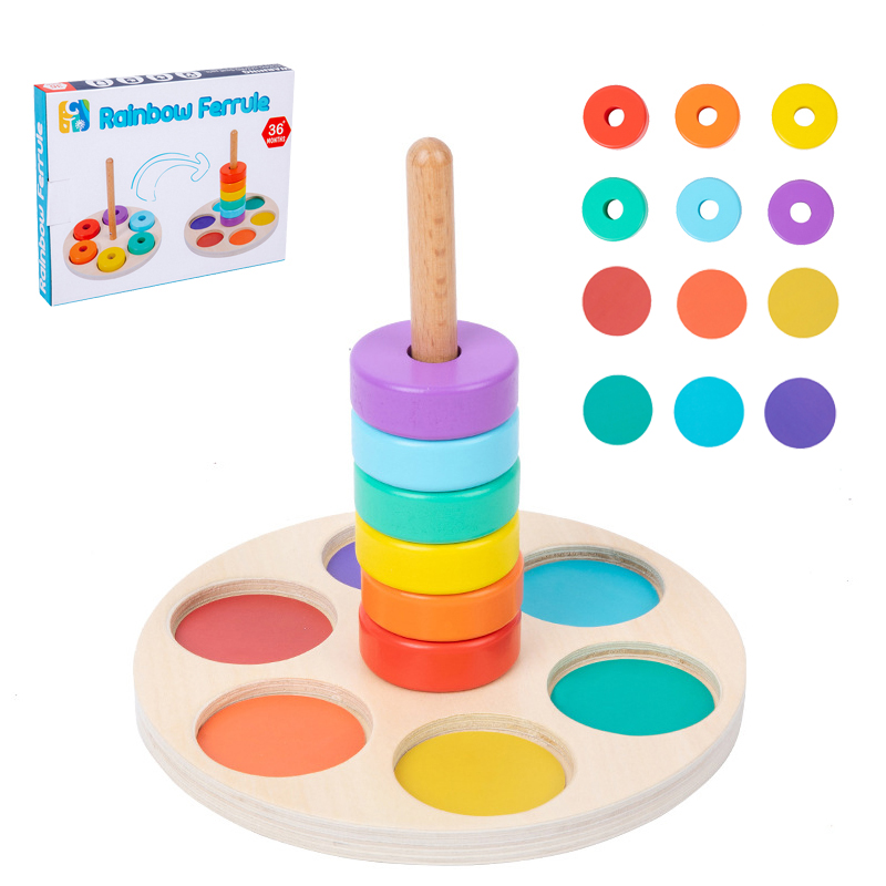 Baby Houten Regenboog Stapelsp - Baby Food Nestum recensie en prijs