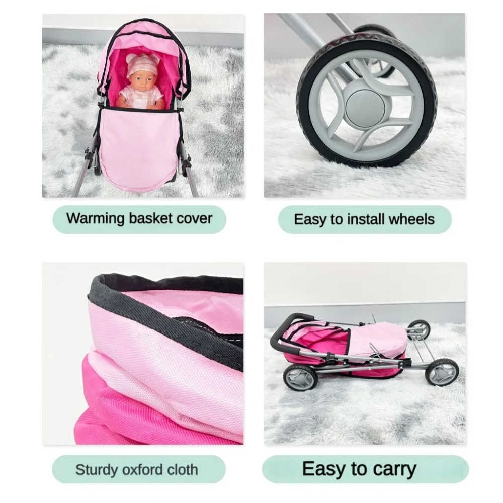 Poppenwagen voor kinderen Opvo - Baby Food Doll recensie en prijs